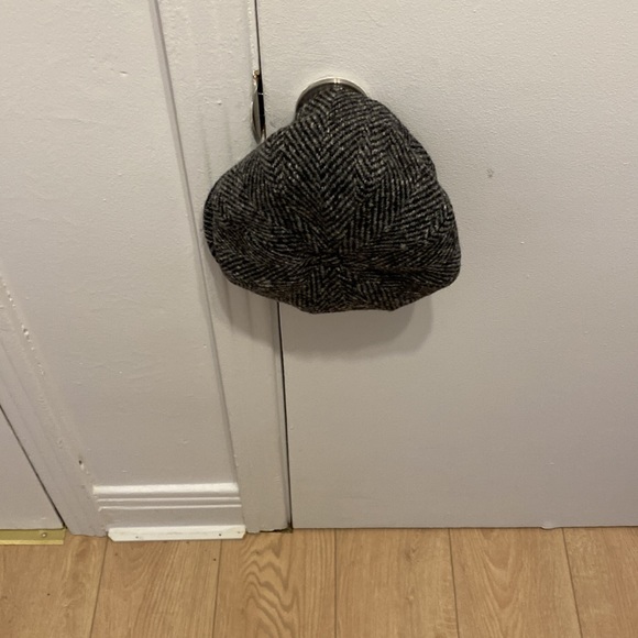 Stylish donegal tweed winter hat,59cm,100% wool - Picture 2 of 2